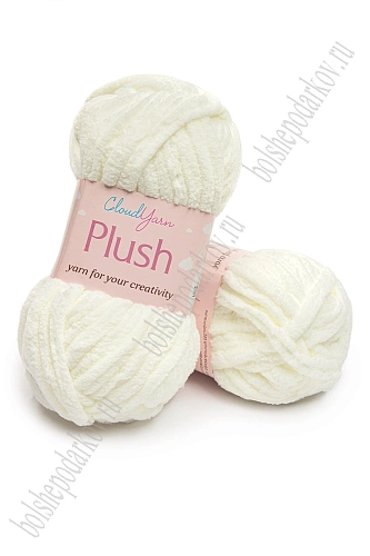 Пряжа &amp;quot;Plush&amp;quot; 50 гр (10 шт) SF-7845, айвори