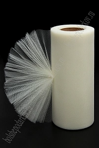 Фатин в шпульках 15 см*25 ярд (SF-603) айвори №33