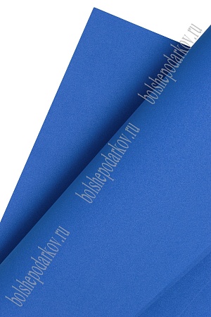 Фоамиран 1 мм, Китай 60*70 см (10 листов) SF-5822, синий №1059
