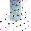 Фатин &amp;quot;Разноцветный горох&amp;quot; 15 см*25 ярд (SF-2951) светло-голубой