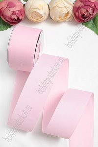 Лента репсовая 5 см*20 ярд &quot;1 сорт&quot; (SF-1350) розовый №04