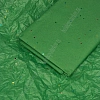 Бумага тишью с блестками 50*66 см (10 листов) SF-2860, зеленый №355