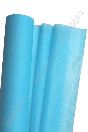 Бумага тишью 50 см (1 кг) SF-5917, голубой №Т024