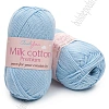 Пряжа &amp;quot;Milk cotton Premium&amp;quot; 50 гр (10 шт) SF-7847, голубой №2