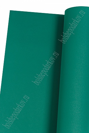 Фоамиран зефирный &quot;1 сорт&quot; 1 мм, 60*70 см (10 листов) SF-3584, темно-зеленый №249