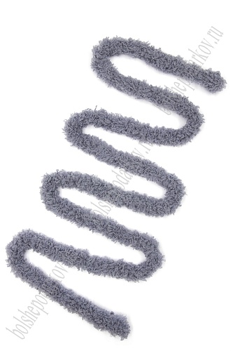 Проволока синельная плюшевая 1 м (SF-8093) серый №5