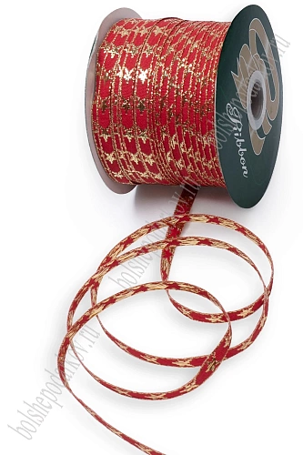 Лента декоративная 0,8 см*150 ярд (6-15-792)