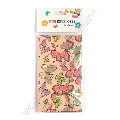 Конверт подарочный 16*9 см (10 шт) SF- 8156, №12