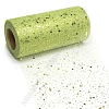 Фатин с пайетками 15 см*25 ярд (SF-605) фисташковый №21