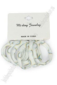 Резинки для волос с рисунком 4 см (6 шт) SF-7506, №8