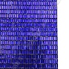 Термостразы прямоугольные на листе 40*24 см (SF-1180) синий