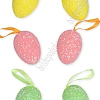 Пасхальный декор &amp;quot;Яйца&amp;quot; 6,5 см (6 шт) SF-7862, в ассортименте