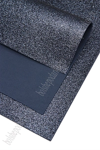 Фоамиран глиттерный А4, 2 мм Premium (10 листов) SF-1955, темно-синий №2041 Фоамиран глиттерный А4, 2 мм Premium (10 листов) SF-1955, темно-синий №2041