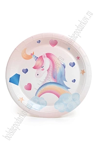 Тарелки бумажные 23,5 см (10 шт) SF-7834, №15