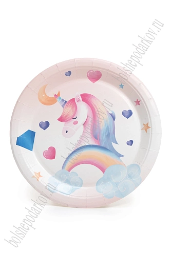 Тарелки бумажные 23,5 см (10 шт) SF-7834, №15