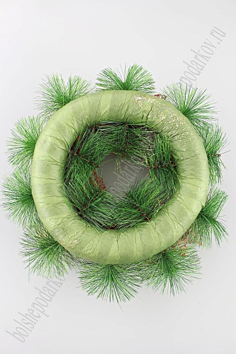 Новогодний венок 27 см (SF-1707) В