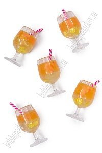 Подвеска &quot;Коктейль&quot; 1,7*4,5 см (5 шт) SF-7726, №7