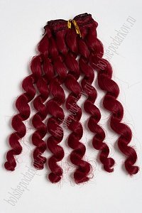Фурнитура "Трессы для кукол Premium" 19 см; 29 гр (SF-2856) кудри №850А