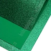 Фоамиран глиттерный 2 мм, 40*60 см Premium (10 листов) SF-3010, зеленый №017А