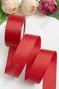 Лента репсовая 4 см*20 ярд (SF-3452) красный №26