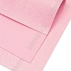 Фоамиран глиттерный А4, перламутровый 2 мм Premium (10 листов) SF-1956, розовый №3008