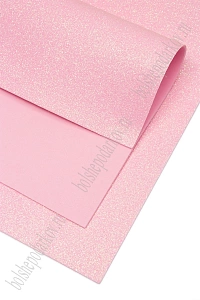 Фоамиран глиттерный А4, перламутровый 2 мм Premium (10 листов) SF-1956, розовый №3008