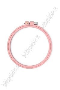 Пяльцы пластиковые 15 см (SF-5622) розовый