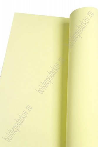 Фоамиран 1 мм, иранский 60*70 см (10 листов) лимонный №114