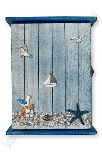 Ключница деревянная 20*29 см, №13 (в ассортименте)