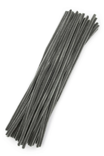 Проволока синельная Premium 100 шт (SF-8095) серый №45