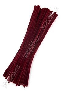 Проволока синельная Premium 100 шт (SF-8095) бордовый №12