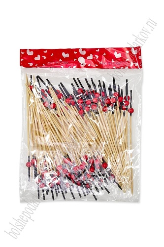 Шпажки бамбуковые 12 см (100 шт) SF-7819, №6
