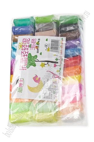 Пластилин суперлегкий со стеком (36 шт) SF-5197