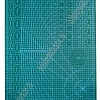 Коврик для рукоделия двухсторонний А2 (SF-6073) зеленый УЦЕНКА