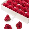 Мыльные цветы &amp;quot;Роза&amp;quot; 6,5*6 см (25 шт) SF-7800, красный