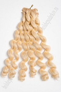 Фурнитура "Трессы для кукол Premium" 19 см; 29 гр (SF-2856) кудри №02D