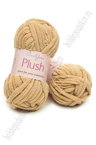 Пряжа &amp;quot;Plush&amp;quot; 50 гр (10 шт) SF-7845, светло-коричневый