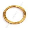 Проволока с эффектом памяти, 115 мм*0,6 мм (SF-7366) золото