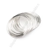 Проволока с эффектом памяти, 60 мм*0,6 мм (SF-7366) серебро