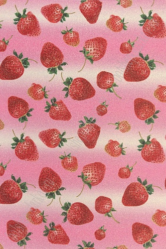 Кожзам с блестками &amp;quot;Клубничка&amp;quot; А4 (5 листов) SF-5979, №1