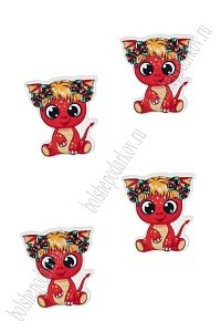 Кабошон-вырубка &quot;Дракончик&quot; (10 шт) SF-6034, №12