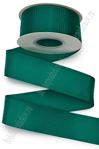 Лента репсовая 4 см*20 ярд &quot;1 сорт&quot; (SF-1349) зеленый №0151