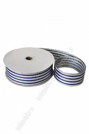 Лента декоративная 3,8 см*30 ярд (38-165)