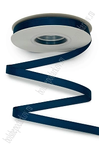 Лента репсовая 1 см*20 ярд &quot;1 сорт&quot; (SF-1346) темно-синий №241