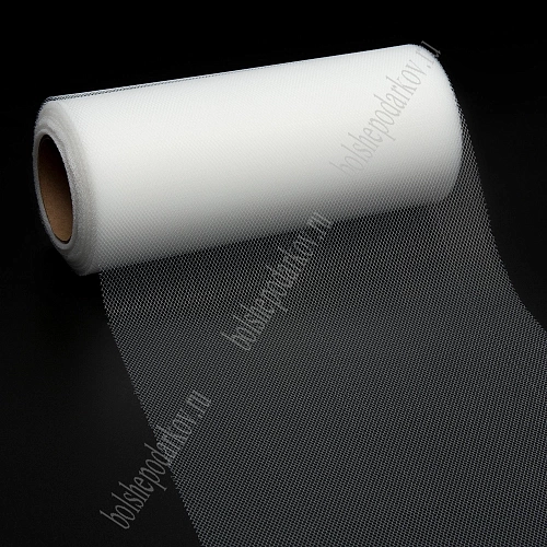 Фатин в шпульках 15 см*25 ярд (SF-603) молочный №16