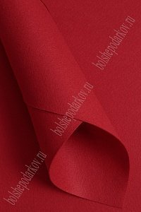 Фетр жесткий 1,2 мм, Корея Solitone 40*55 см (5 шт) темно-красный №841