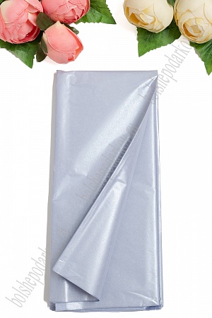 Бумага тишью жемчужная 50*66 см (10 листов) SF-5155, серый
