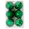 Набор новогодних шаров 4 см (6 шт) SF-7334, зеленый №4