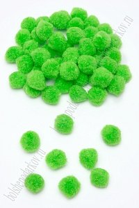 Помпоны 20 мм (100 шт) SF-1165, салатовый