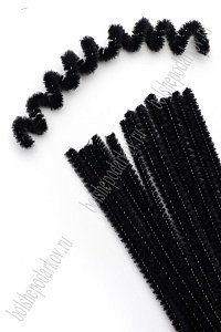 Проволока синельная 100 шт (SF-3311) черный №А028